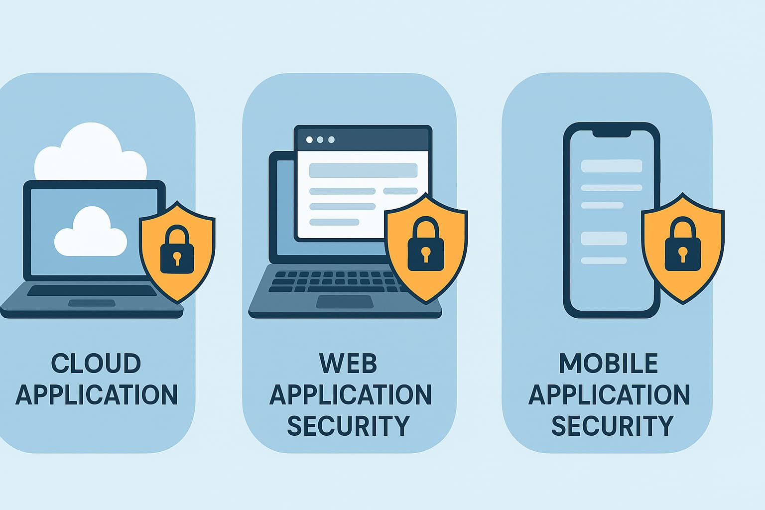 Cloud Application, Web Application and Mobile Application Security