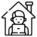 Remote workforce icon
